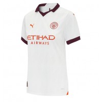 Camisa de Futebol Manchester City Jack Grealish #10 Equipamento Secundário Mulheres 2023-24 Manga Curta